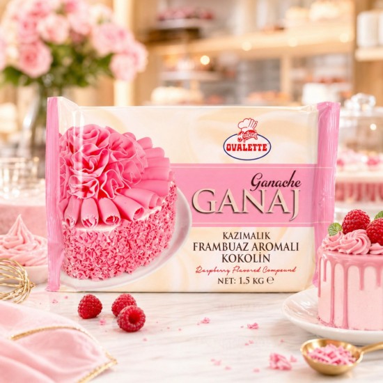 OVALETTE FRAMBUAZ GANAJ 1.5 KG