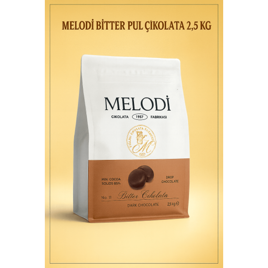 MELODİ BİTTER PUL ÇİKOLATA 2.5 KG
