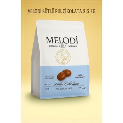 MELODİ SÜTLÜ PUL ÇİKOLATA 2.5 KG