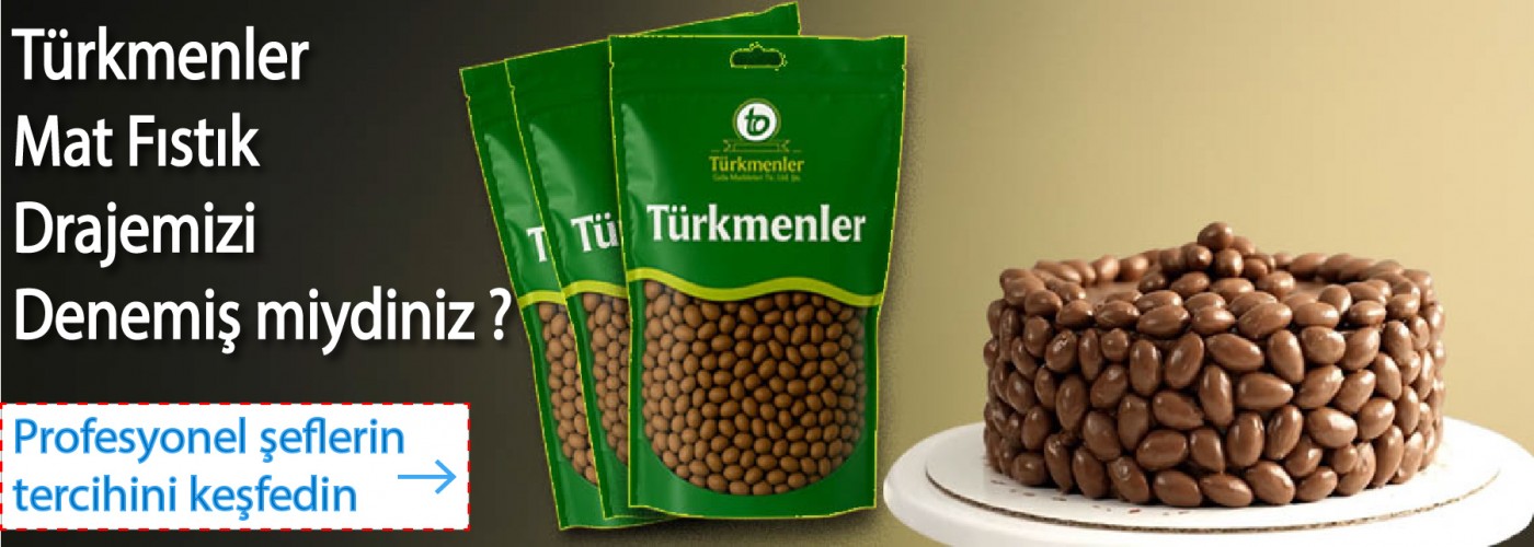 Turkmenler matfistik drajeler antepfıstık