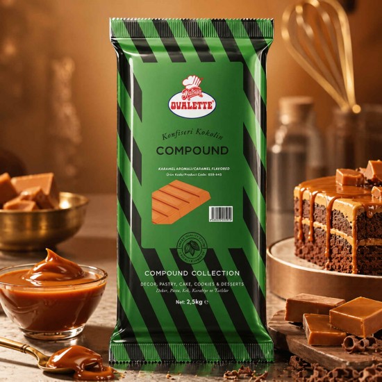OVALETTE KONFİSERİ KARAMEL 2.5 KG