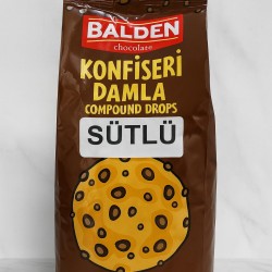 BALDEN SÜTLÜ KONFİSERİ DAMLA DROP ÇİKOLATA 1 KG