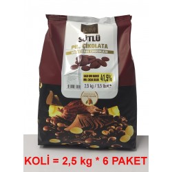 BARLO SÜTLÜ PUL ÇİKOLATA %41.5 2.5 KG