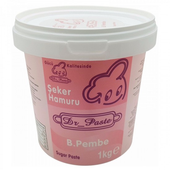 DR PASTE BEBEK PEMBE ŞEKER HAMURU 1KG