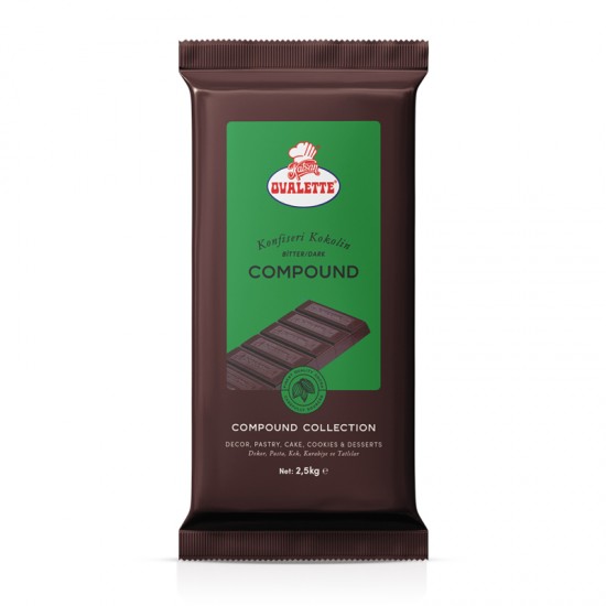 OVALETTE EXTRA BİTTER KONFİSERİ 2.5 KG