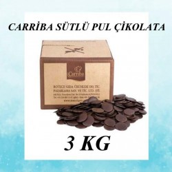 CARRİBA SÜTLÜ PUL ÇİKOLATA 3 KG