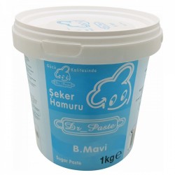 DR PASTE BEBEK MAVİ ŞEKER HAMURU 1KG