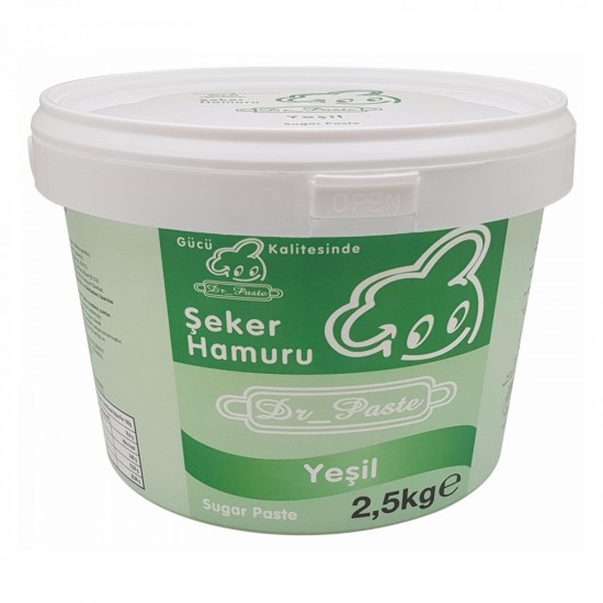 DR PASTE YEŞİL ŞEKER HAMURU 2.5 KG