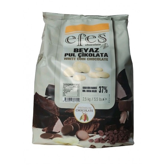 EFES FİLDİŞİ PUL ÇİKOLATA 2.5 KG