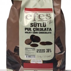 EFES SÜTLÜ PUL ÇİKOLATA 2.5 KG