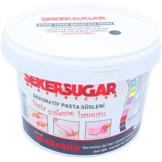 ŞEKER SUGAR SİYAH ŞEKER HAMURU 2.5KG