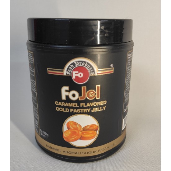 Fo Karamel Jöle 1 kg Fo Karamel Jöle 1 kg