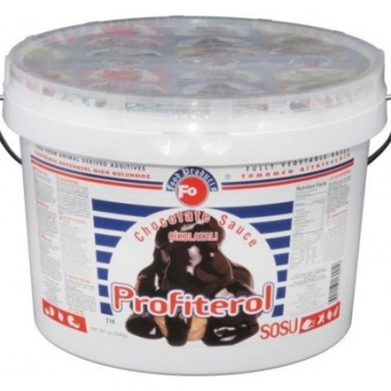 FO ÇİKOLATALI PROFİTEROL SOSU 7 KG