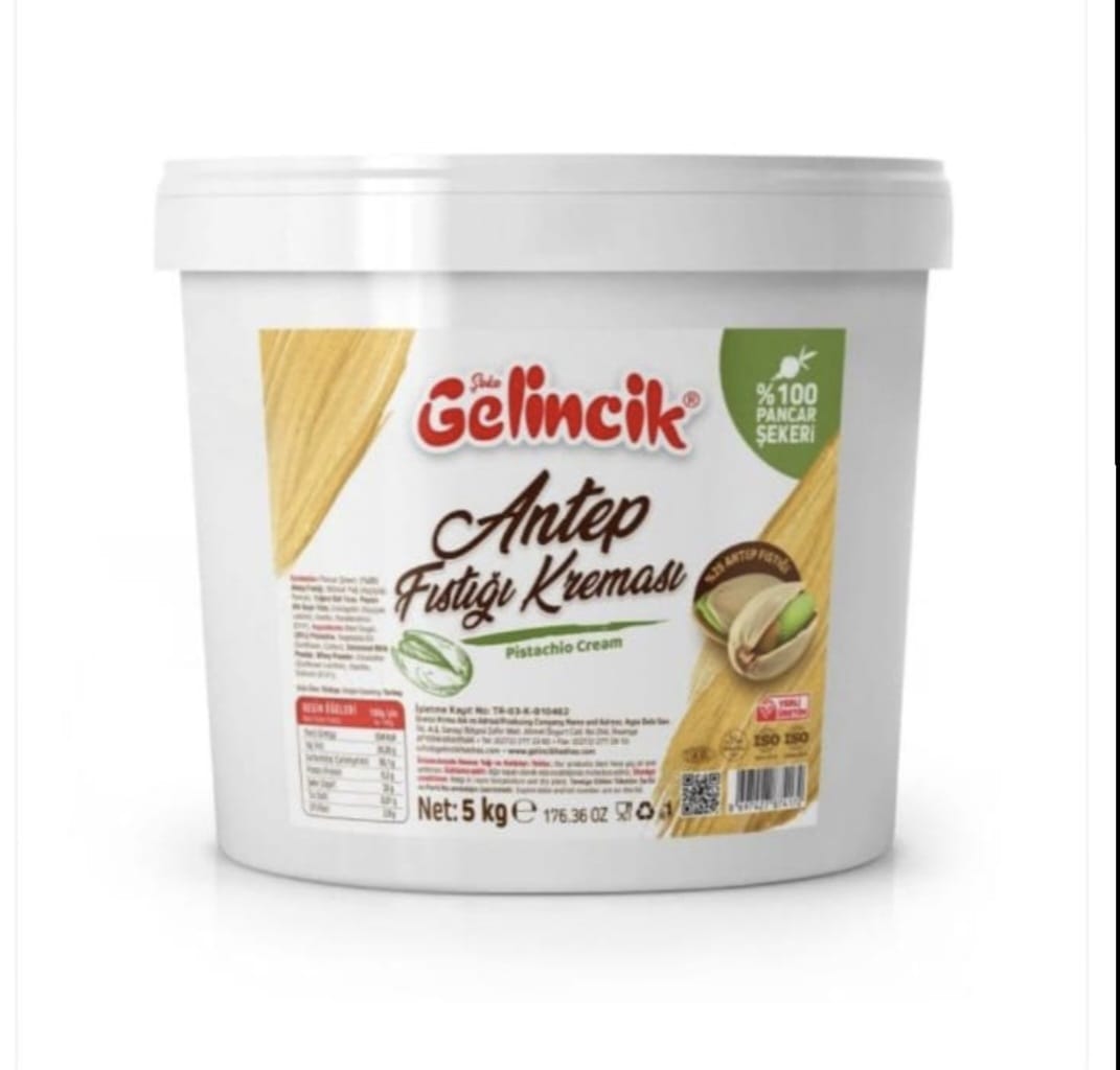 GELİNCİK ANTEP FISTIK KREMA EZMESİ 5 KG