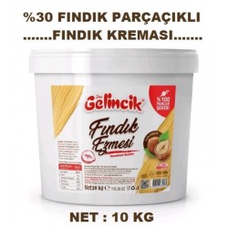 GELİNCİK EXTRA PARÇACIKLI FINDIK KREMASI 10 KG