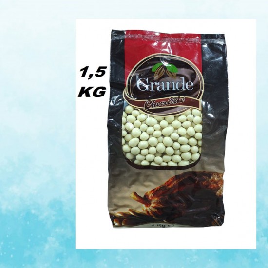 GRANDE ÇİKOLATA BEYAZ FINDIK 1.5 KG