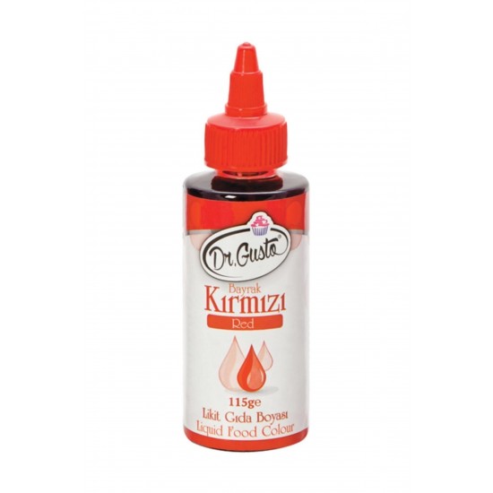 DR GUSTO KIRMIZI SIVI GIDA BOYA 115 ML DR GUSTO KIRMIZI SIVI GIDA BOYA 115 ML