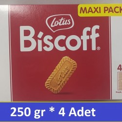 LOTUS BİSCOFF BİSKÜVİ 250 GR*4 ADET