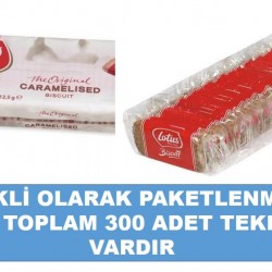 LOTUS BİSCOFF BİSKÜVİ 6.25 GR*50 ADET 6 PAKET