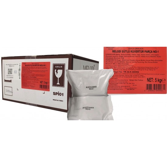 MELODİ KUVERTUR SÜTLÜ PARÇA NO:1 5 KG