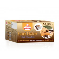 OVALETTE BİTTER ÇUBUK ÇİKOLATA 2.5 KG 2 ADET
