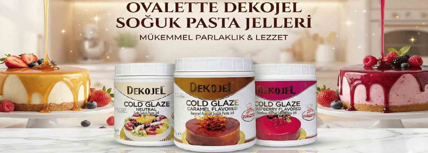 Ovalette Dekojel Soğuk Pasta Jelleri