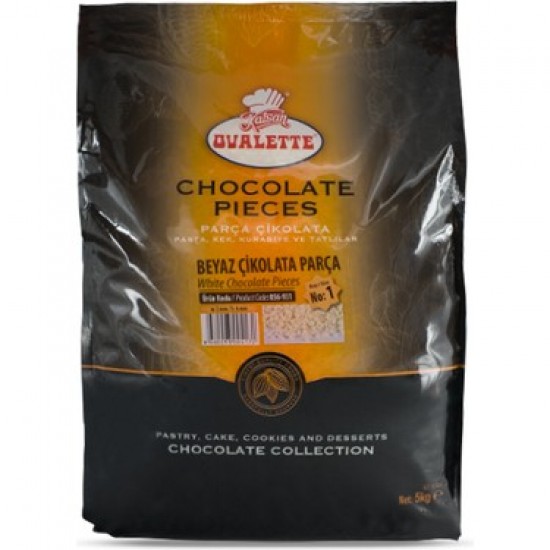 OVALETTE FİLDİŞİ PARÇA ÇİKOLATA 5 KG