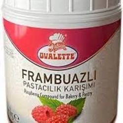 OVALETTE PASTA KARIŞIMI FRAMBUAZ AROMALI 1 KG