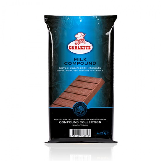 OVALETTE SÜTLÜ KONFİSERİ 2.5 KG OVALETTE SÜTLÜ KONFİSERİ 2.5 KG