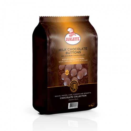 OVALETTE SÜTLÜ PUL ÇİKOLATA 5 KG