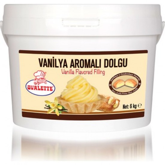 OVALETTE VANİLYA AROMALI DOLGU 6 KG