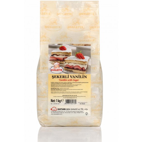 Ovalette Şekerli Vanilya 1 Kg