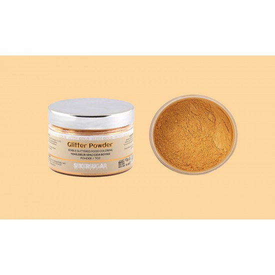 ŞEKER SUGAR YENİLEBİLİR ALTIN SİM TOZ BOYA 10 GR