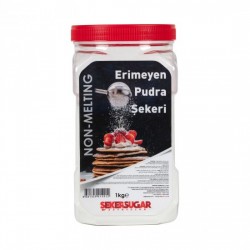 ŞEKER SUGAR ERİMEYEN PUDRA ŞEKERİ 1 KG