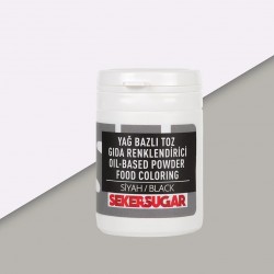 ŞEKER SUGAR SİYAH YAĞ BAZLI TOZ BOYA 25 GR