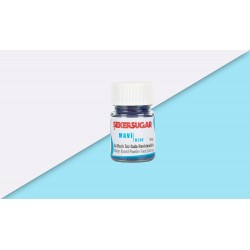 ŞEKER SUGAR SU BAZLI TOZ BOYA MAVİ 10 GR