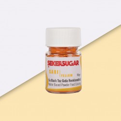 ŞEKER SUGAR SU BAZLI TOZ BOYA SARI 10 GR