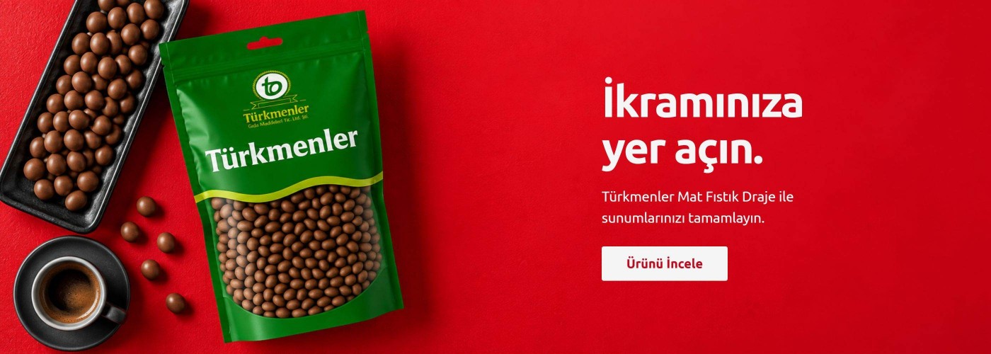 Turkmenler matfistik drajeler antepfıstık