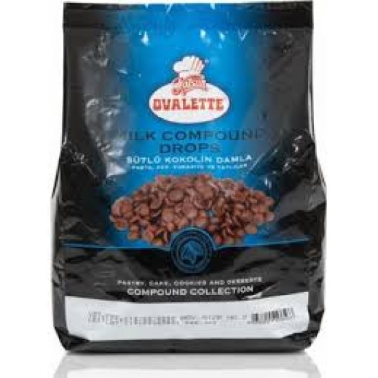 OVALETTE SÜTLÜ KOKOLİN DAMLA DROP 2 KG