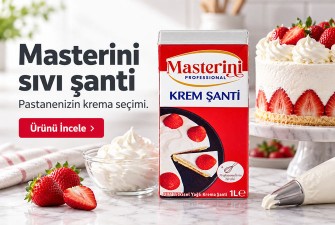 Masterini sıvı şanti — Pastanenizin krema seçimi.