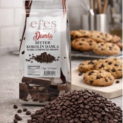 EFES BİTTER DAMLA ÇİKOLATA 1 KG