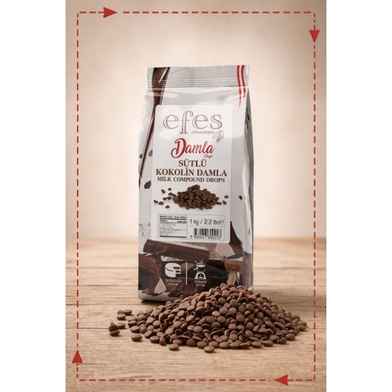 EFES SÜTLÜ DAMLA ÇİKOLATA 1 KG