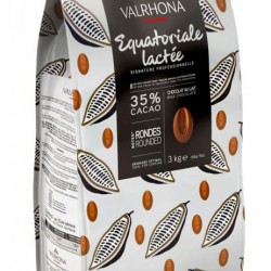 VALRHONA EQUATORIALE LACTEE ÇİKOLATA 3 KG