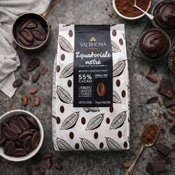 VALRHONA EQUATORIALE NOIRE ÇİKOLATA 3 KG