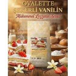 Ovalette Şekerli Vanilya 1 Kg