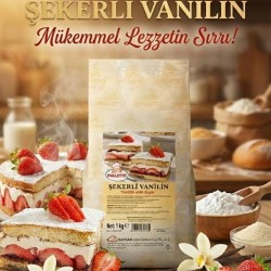 Ovalette Şekerli Vanilya 1 Kg