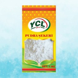 YCL YÜCEL PUDRA ŞEKERİ 1 KG