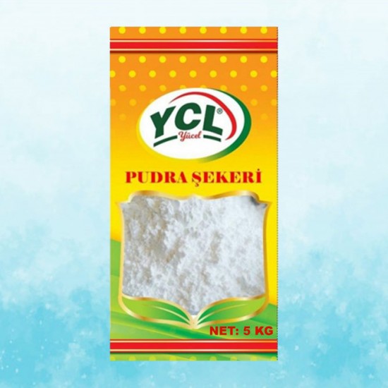 YCL YÜCEL PUDRA ŞEKERİ 5 KG