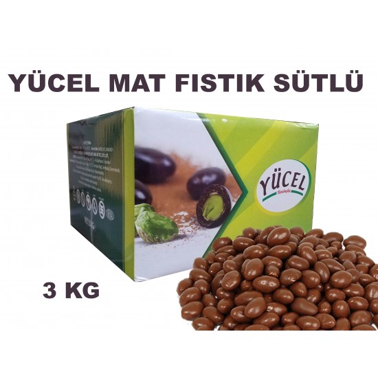 YÜCEL MAT FISTIK SÜTLÜ EKO 3 KG